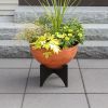 Norma II Planter- Burnt Sienna Bowl