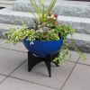 Norma II Planter- French Blue Bowl