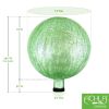 12" Gazing Globe, Light Green