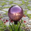 12" Gazing Globe, Plum