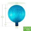 12" Gazing Globe, Teal