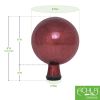 6" Gazing Globe, Plum