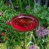 12" Red Bowl, Cradle & Stake