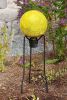 25" Spiked Globe Stand