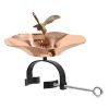 Hummingbird Birdbath- Over Rail Bracket