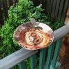 Hummingbird Birdbath- Over Rail Bracket