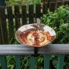 Hummingbird Birdbath- Over Rail Bracket