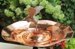 Hummingbird Birdbath- Over Rail Bracket