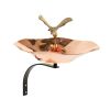 Hummingbird Birdbath- Wall Mount Bracket