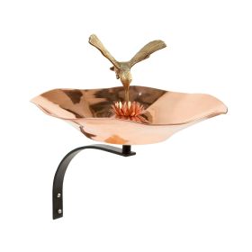 Hummingbird Birdbath- Wall Mount Bracket