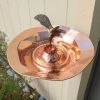 Hummingbird Birdbath- Wall Mount Bracket