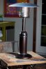 AZ Patio Heaters Table Top Patio Heater in Hammered Bronze