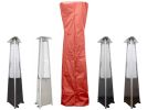 AZ Patio Heaters Triangle Glass Tube Patio Heater Cover in Paprika