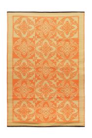 Primrose Floor Mat, 4 x 6-Feet, Saffron