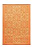 Primrose Floor Mat, 4 x 6-Feet, Saffron