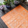 Primrose Floor Mat, 4 x 6-Feet, Saffron