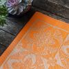 Primrose Floor Mat, 4 x 6-Feet, Saffron