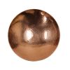 Polished Copper Birdbath- Stake