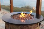 AZ Patio Heaters Reflective Fire Pit Fire Glass in Copper