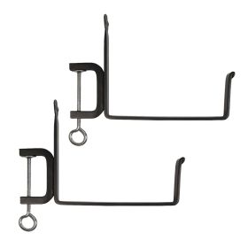 8" Clamp-On Flower Box Brackets