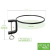 8" Clamp-On Flower Pot Ring, pack of 2