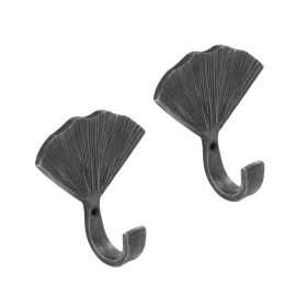 Single Ginkgo Leaf Hook, pack of 2