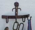 Garden Tool Bracket with 4 Hooks