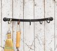 Garden Tool Bracket with 5 Hooks