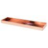 20" Copper Windowsill Tray