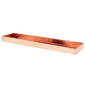 29" Copper Windowsill Tray