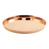 12" Round Copper Tray