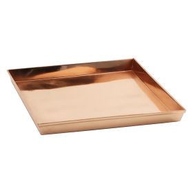 10" Square Copper Tray