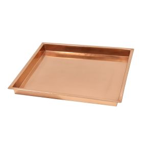 15" Square Copper Tray