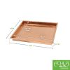 15" Square Copper Tray