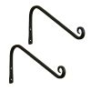 12" Angled Upcurled Bracket, pack of 2