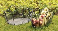 Large Steel Harvest Basket