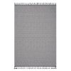 NAAR Guros Collection 8X10 White /Geometric Indoor/Outdoor Area Rug