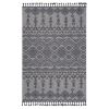 NAAR Guros Collection 6X9 White/Gray /Traditional Indoor/Outdoor Area Rug