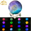 Speaker APP control Speaker Dropshipping 3D Print Star lamp Wireless Colorful remote Touch veilleuse coranique