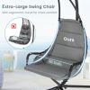 Hanging Chair with Stand and Extra Large Padded Seat