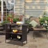 Modern Stylish And Beautiful Bar Table Brown Gradient