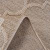 NAAR Guros Collection 2X8 Cream /Trellis Indoor/Outdoor Area Rug