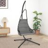 Hanging Chair with Stand and Extra Large Padded Seat