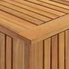 Patio Storage Box 23.6"x19.7"x22.8" Solid Wood Acacia