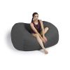 Jaxx 5.5 Foot Lounger Bean Bag Loveseat