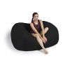 Jaxx 5.5 Foot Lounger Bean Bag Loveseat