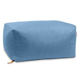 Jaxx Leon Outdoor Bean Bag Ottoman (Color: Sunbrella Ocean)