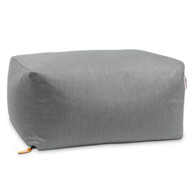 Jaxx Leon Outdoor Bean Bag Ottoman (Color: Sunbrella Granite)