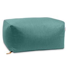 Jaxx Leon Outdoor Bean Bag Ottoman (Color: Sunbrella Breeze)