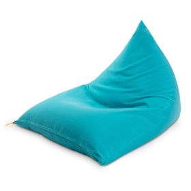 Jaxx Twist Outdoor Bean Bag Chair (Color: Light Blue)